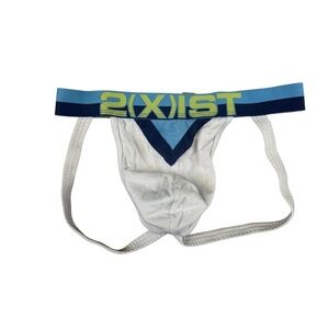 Large 2xist White Jockstrap